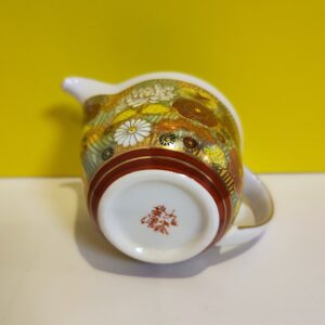 九谷焼　金花詰（ポット急須） - 画像 (3)
