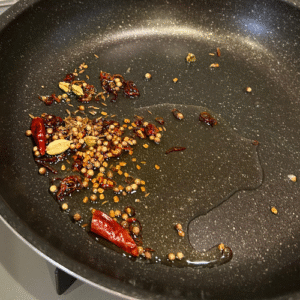 テンパリング（カレーなる楽膳　カレーDEクリーニング）